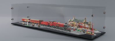 Acrylglas Vitrine Haube für Ihr LEGO Modell Der Bahnhof von Hogsmeade 76423