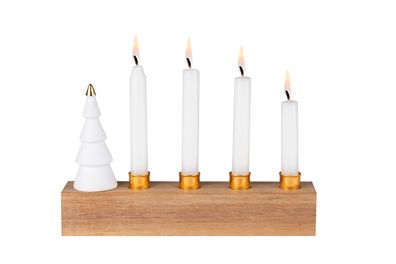 Kerzenhalter Kerzenständer "Adventstannen" - Räder Design