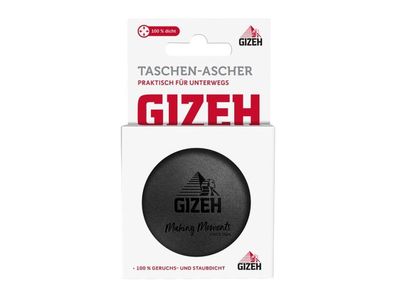 GIZEH © Tascher - Ascher für die Tasche - Aschenbecher für Unterwegs & am Strand
