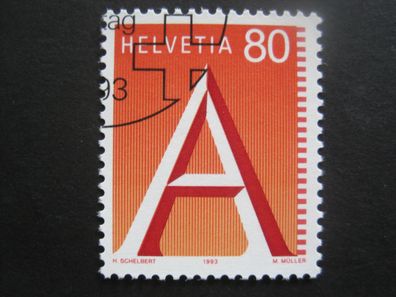 Schweiz MiNr. 1490 gestempelt (AD 595)