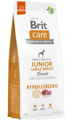 Brit Care Junior Large Breed Lamb & Rice Hypoallergenes 12kg. Trockenfutter