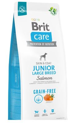 Brit Care Junior Breed Salmon & Potato Grain- free 12kg. Trockenfutter