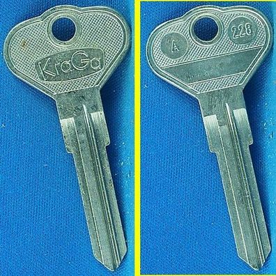 KraGa A228 - KFZ Schlüsselrohling