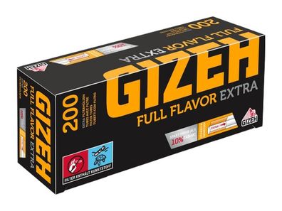 GIZEH © Full Flavor Extra - Zigaretten Filterhülsen - Zigarettenhülsen Hülsen