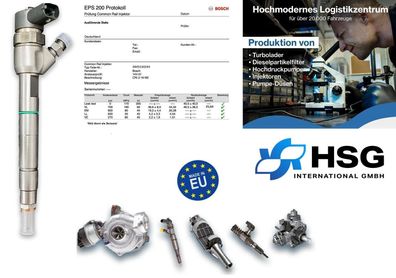 Bosch Einspritzdüse Prüfung Injektor 0445110177 für Mercedes Smart Chrysler