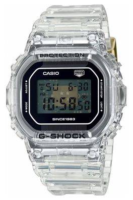 Casio G-Shock Digitaluhr 40th Anniversary Clear Remix DW-5040RX-7ER