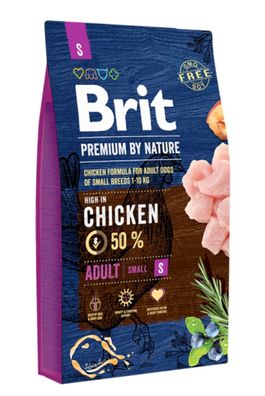 Brit Premium by Nature Adult S Chicken 8kg. Trockenfutter