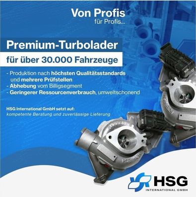 Profi Turbolader Reparatur / Turbocharger repair / Turbocompresseur réparation #