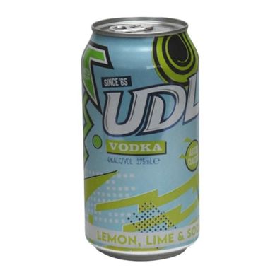 UDL Vodka Premix Lemon, Lime & Soda 4.0 % vol. 375 ml