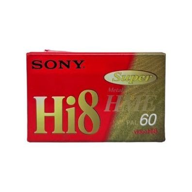 Sony Hi8 Super HME 60 Kassette Tape NEU und OVP Vintage