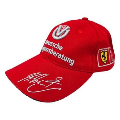 Michael Schumacher - Ferrari Formel 1 Kappe - Deutsche Vermögensberatung