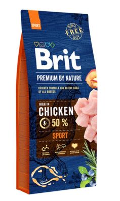 Brit Premium by Nature SPORT Chicken 15kg. Trockenfutter