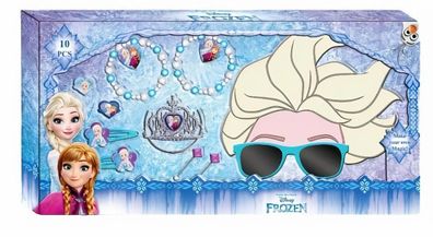 Disney Frozen - Schmuckset inklusive 3D - Sonnenbrille - Geschenkset
