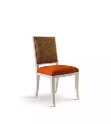 Esszimmer Designer Stuhl Holz Luxus Einrichtung Stil Klassischer Polsterstuhl