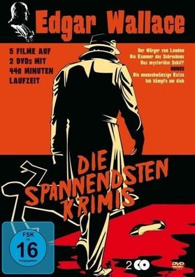 Edgar Wallace - Die spannendsten Krimis (DVD] Neuware