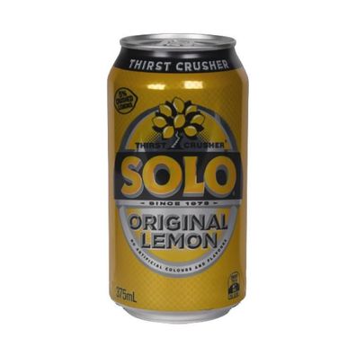 Solo Original Lemon - Australian Import 375 ml