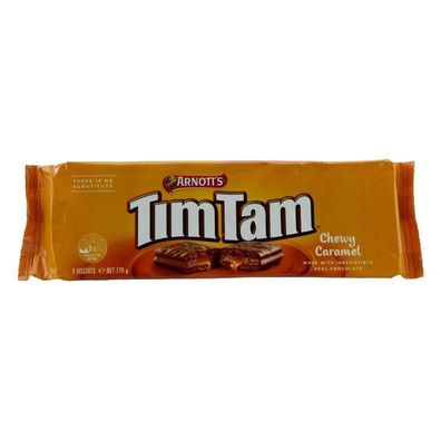 Tim Tam Chewy Caramel Biscuits 175 g