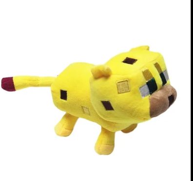 Minecraft ocelot Katze Kuscheltier Spielzeug Stofftier Anime Plüsch Figur 16 cm