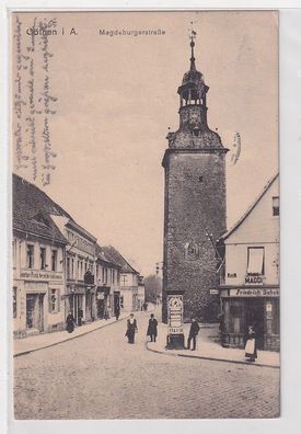 30304 Ak Cöthen Köthen i.A. Magdeburgerstraße 1919