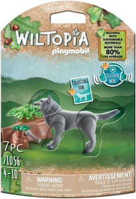 Playmobil Wiltopia 71056 Wolf aus nachhaltigem Material inklusive vielen Zubehör ...