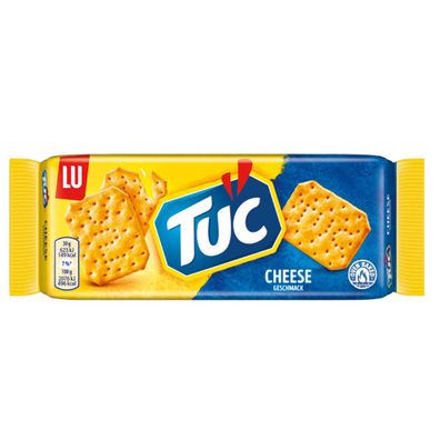 Tuc Cracker Cheese Snack Klassiker Salzgebäck mit Käse Geschmack 100g