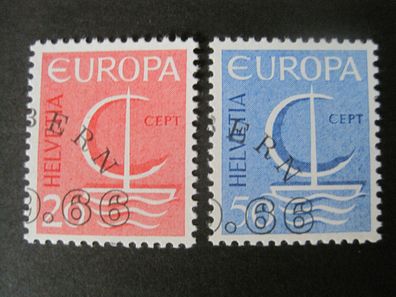 Schweiz Europa Cept MiNr. 843-844 gestempelt (AD 056)