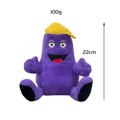 Kawaii Grimace Shake Plüsch Spielzeuge Puppe für Kinder&Fans Gefüllte Toy