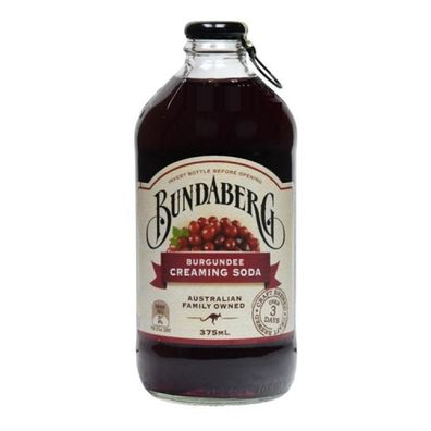Bundaberg Burgundee Creaming Soda - Australian Import 375 ml