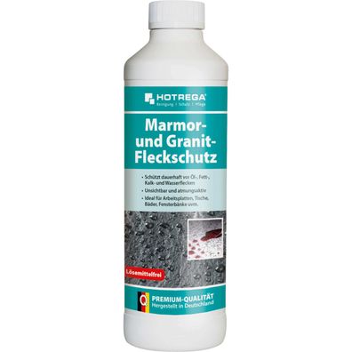 Hotrega Marmor und Granit Fleckschutz für Natursteine 500ml Profi Imprägnierung