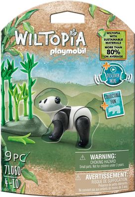Playmobil 71060 Wiltopia Panda, Tierspielzeug, für Kinder 4-10, nachhaltige Spielz...