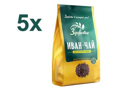 Ivan Tee 5 x 50 g Weidenröschen Vollblatt Tee Fermentiert