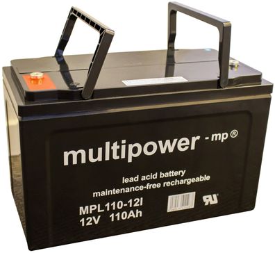 Multipower Blei-Akku MPL110-12i Pb Batterie 12V / 100Ah