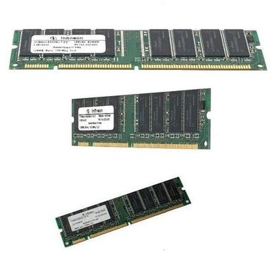 Infineon HYS64V16300GU-7.5-C2 PC133-333-520 116Mx64 SDRAM 128MB Memory RAM
