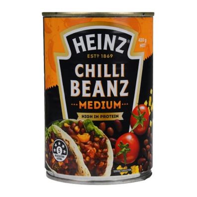 Heinz Mexican Chilli Beanz Medium 420 g