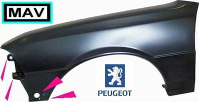 NEU + Kotflügel > Peugeot 305 ( .2 > L ] - ( 9.82 - 8.88 ) + Original - 784070 MF