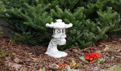 Japanischer Garten Dekoration Lampen Beleuchtung Vogel Tränke Figur Skulptur Neu
