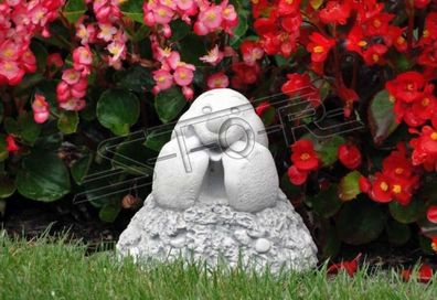 Garten Dekoration Maulwurf Terrasse Stein Figuren Figur Deko Statue Skulptur Neu