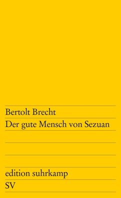 Der gute Mensch von Sezuan Parabelstueck Brecht, Bertolt Berlau, Ru