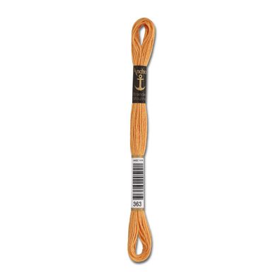 8m Anchor Stickgarn - Farbe 363 - Honig