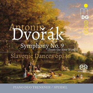 Antonin Dvorak (1841-1904): Symphonie Nr.9 für Klavier 4-händig - - (Classic / SAC