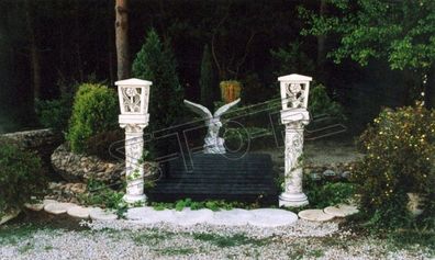 Sockel für Säulen Säule Fundament Garten Terrasse Figuren Abstellen Dekoration
