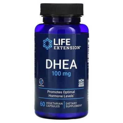 Life Extension, DHEA, 100 mg, 60 vegetarische Kapseln