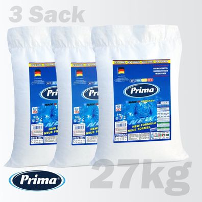 PRIMA Waschpulver Waschmittel by Anvertex® 3 x 9 kg = 27,0 kg = 399 Waschungen
