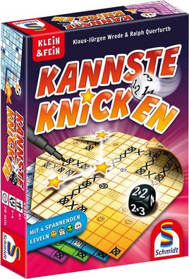 Schmidt Spiele 49387 Kannste knicken, Würfelspiel aus der Serie Klein & Fein, Bunt
