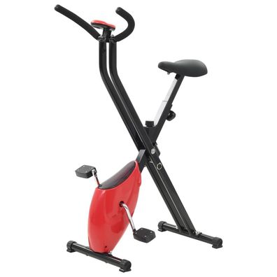 Heimtrainer X-Bike Gurtwiderstand Rot