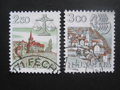 Schweiz MiNr. 1288-1289 gestempelt (AF 936)