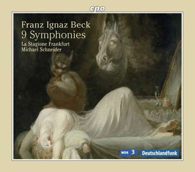 Franz Ignaz Beck (1734-1809): Symphonien op.3 Nr.1-6; op.4 Nr.1-3 - CPO 076120378802