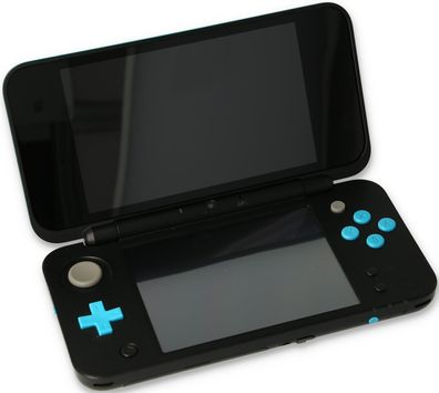 Nintendo New 2DS XL Konsole in Schwarz Türkis OHNE Ladekabel - Zustand sehr gut