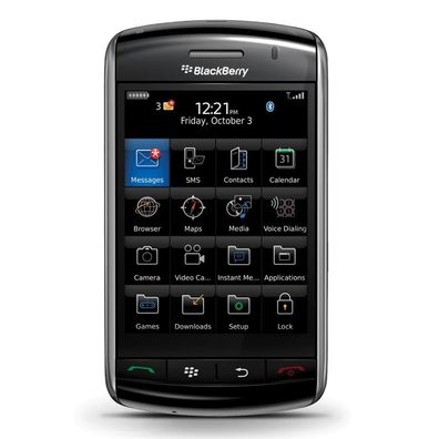 BlackBerry Storm 9500 Black Schwarz 3G Smartphone Touchscreen Ohne Simlock
