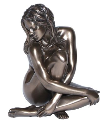 Deko Figur Body Talk Kollektion Frauenakt Frau sitzend H 12 cm Skulptur Parastone
